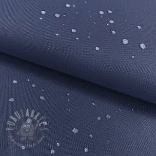 Tuulipukukangas vedenhylkivällä käsittelyllä midnight blue