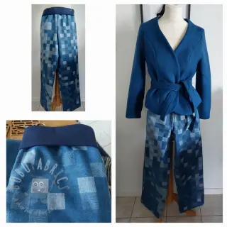 JEANS DENIM Patchwork fancy design Ja