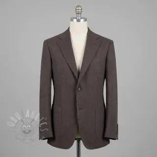 Esipesty pellava STONEWASHED PREMIUM mocha