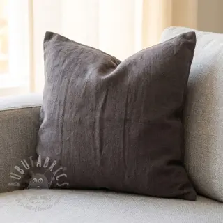 Esipesty pellava STONEWASHED PREMIUM mocha