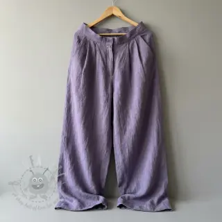 Esipesty pellava STONEWASHED PREMIUM lavender