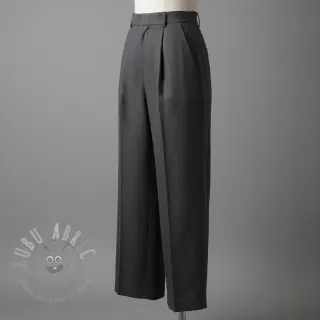 Esipesty pellava STONEWASHED PREMIUM black