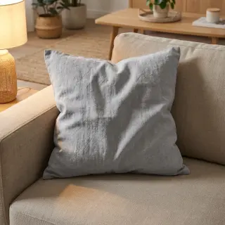 Ľan predpraný STONEWASHED PREMIUM light grey