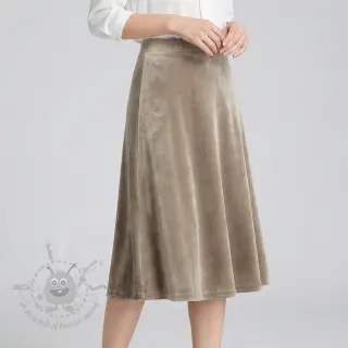 Sametti VELVET STRETCH taupe