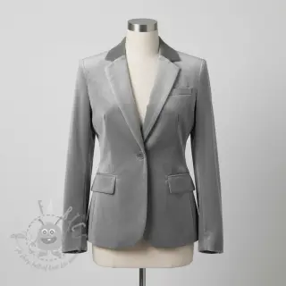 Sametti VELVET STRETCH light grey