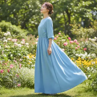 Viskoosi RADIANCE light blue