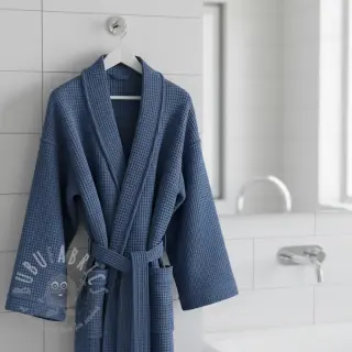 Puuvilla vohvelisidoksella jeans