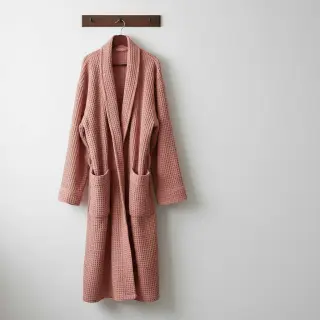 Bavlna s vaflovou väzbou blush