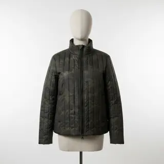 Prešívaná látka Camouflage army green