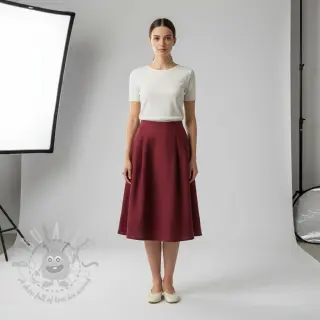 Esipesty pellava 170 g bordeaux