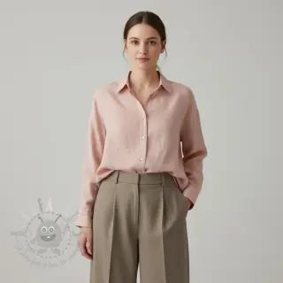 Esipesty pellava 170 g light rose