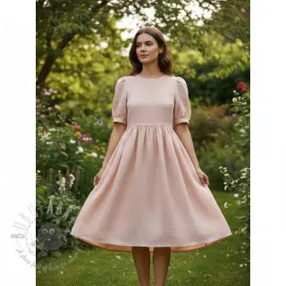 Esipesty pellava 170 g light rose