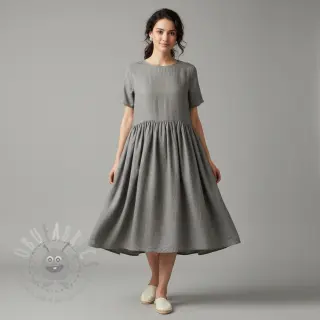 Esipesty pellava 170 g grey