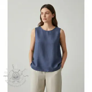 Esipesty pellava jeans