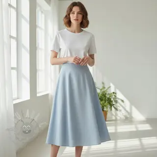 Esipesty pellava baby blue