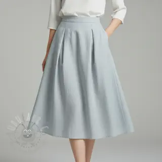 Esipesty pellava pale grey