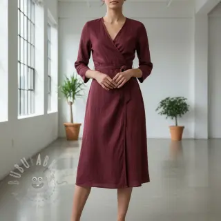 Esipesty pellava bordeaux