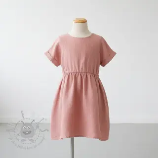 Esipesty pellava old rose