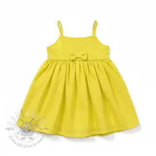 Kaksinkertainen harsokangas/musliini Vintage neon yellow