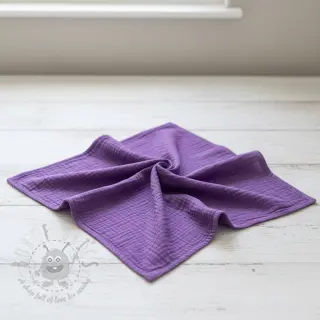 Kaksinkertainen harsokangas/musliini violet