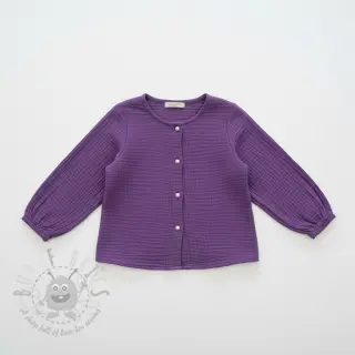Kaksinkertainen harsokangas/musliini violet