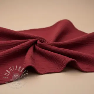 Kaksinkertainen harsokangas/musliini wine ORGANIC