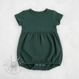 Kaksinkertainen harsokangas/musliini old green ORGANIC