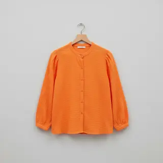 Dvojitá gázovina/mušelín neon orange