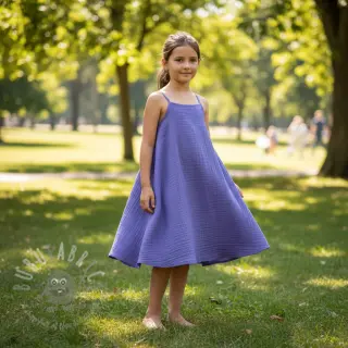 Kaksinkertainen harsokangas/musliini lavender