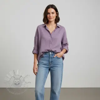 Kaksinkertainen harsokangas/musliini lavender