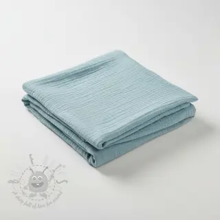 Kaksinkertainen harsokangas/musliini teal