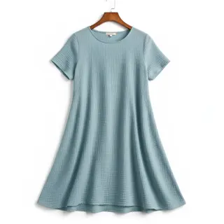 Dvojitá gázovina/mušelín teal