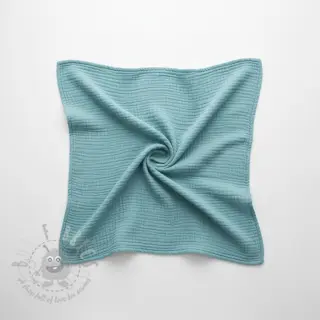 Kaksinkertainen harsokangas/musliini blue shadow