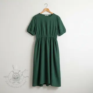 Kaksinkertainen harsokangas/musliini old green