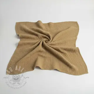 Kaksinkertainen harsokangas/musliini beige