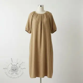 Kaksinkertainen harsokangas/musliini beige