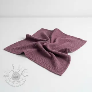 Kaksinkertainen harsokangas/musliini purple