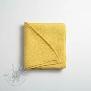 Kaksinkertainen harsokangas/musliini soft yellow
