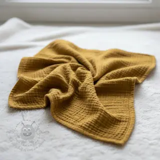 Kaksinkertainen harsokangas/musliini ochre