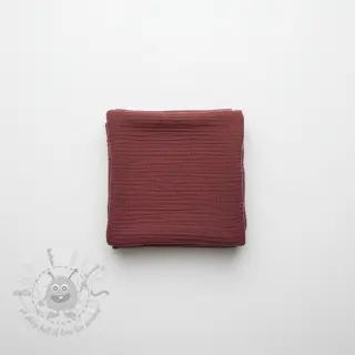 Kaksinkertainen harsokangas/musliini rouge ORGANIC