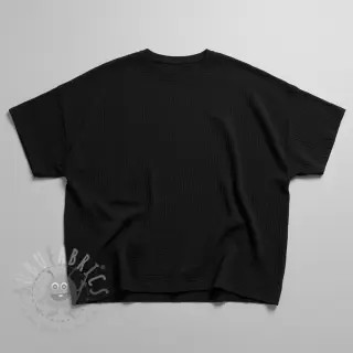 Kaksinkertainen harsokangas/musliini black