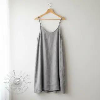 Kaksinkertainen harsokangas/musliini grey