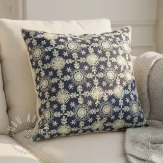 Puuvillakangas JEANS EMBROIDERY Niva design B