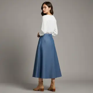 JEANS Denim medium blue