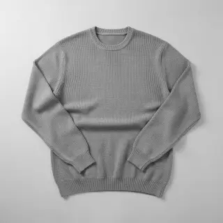 Svetrovina BABY KNIT light grey
