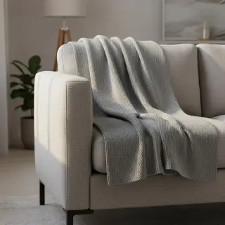 Svetrovina BABY KNIT light grey