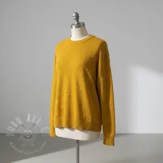Neuletrikoo BIG KNIT DOT ochre