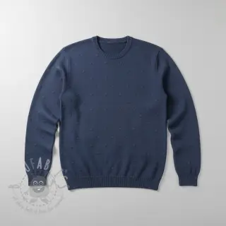 Neuletrikoo BIG KNIT DOT navy