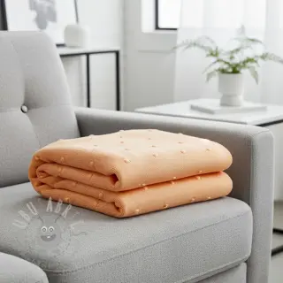 Neuletrikoo BIG KNIT DOT peach