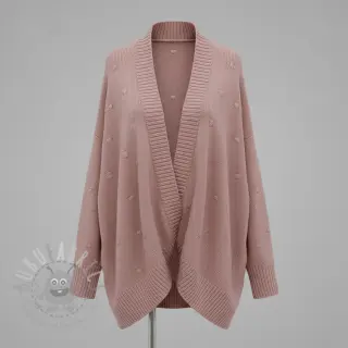 Neuletrikoo BIG KNIT DOT old pink